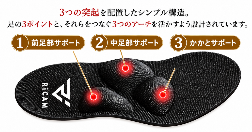 RiCAMの3点構造